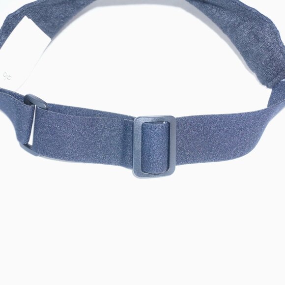 ALO Yoga Airlift Holographic Solar Visor w/ Adjustable Buckle in White OS - NWT - Picture 5 of 10